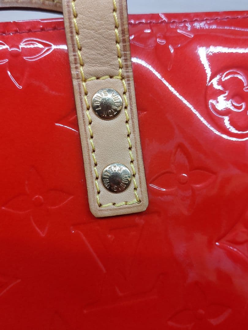 ルイヴィトン ヴェルニ リードPM ハンドバッグ ミニトート ポムダムール