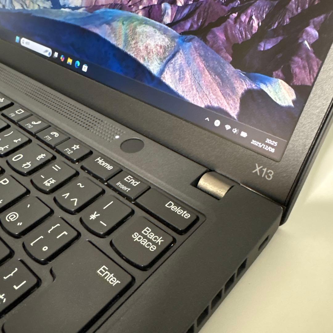 ThinkPad X13Gen2 i7メモリ16GB ⭐️バッテリー99%美品