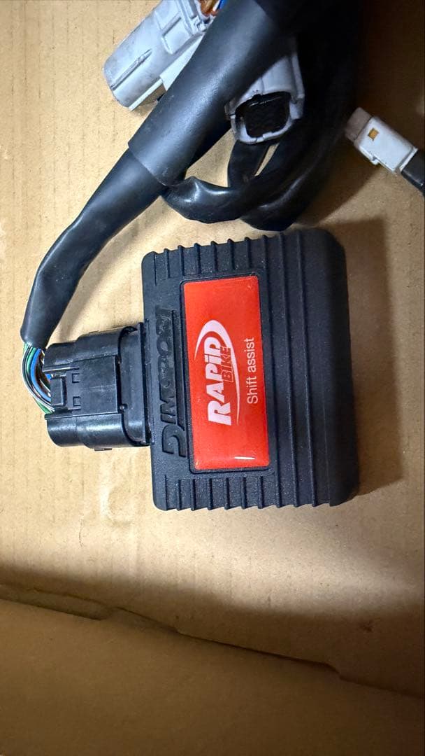 rapid bike zx25rより取り外し　サブコン他