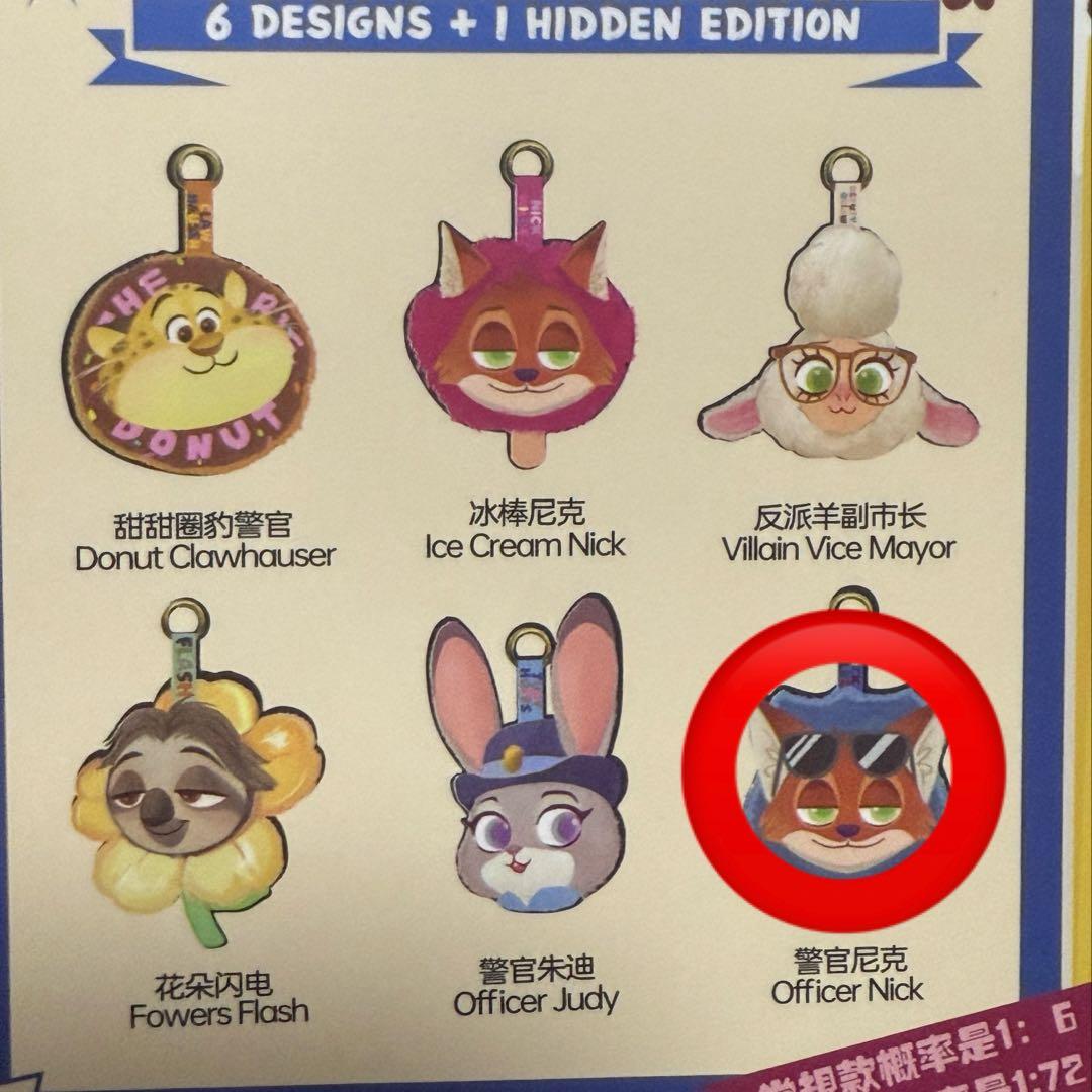 MESUCA ズートピア 警察官ニック