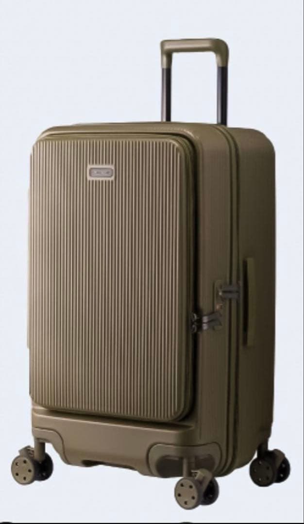 ブライテック【新品】大容量〈特典有〉キャリーケース フロントオープン ９４Ｌ