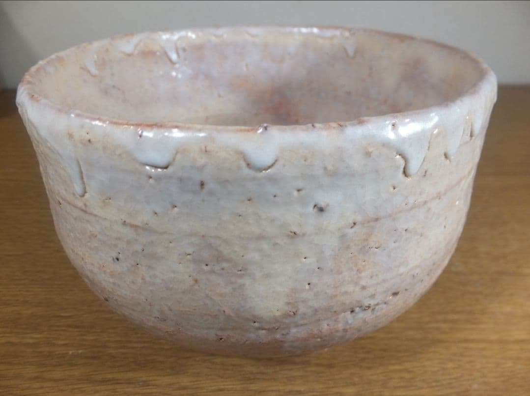 真作保証 大和保男 自作 萩焼 県指定無形文化財 コレクター放出品 山口県