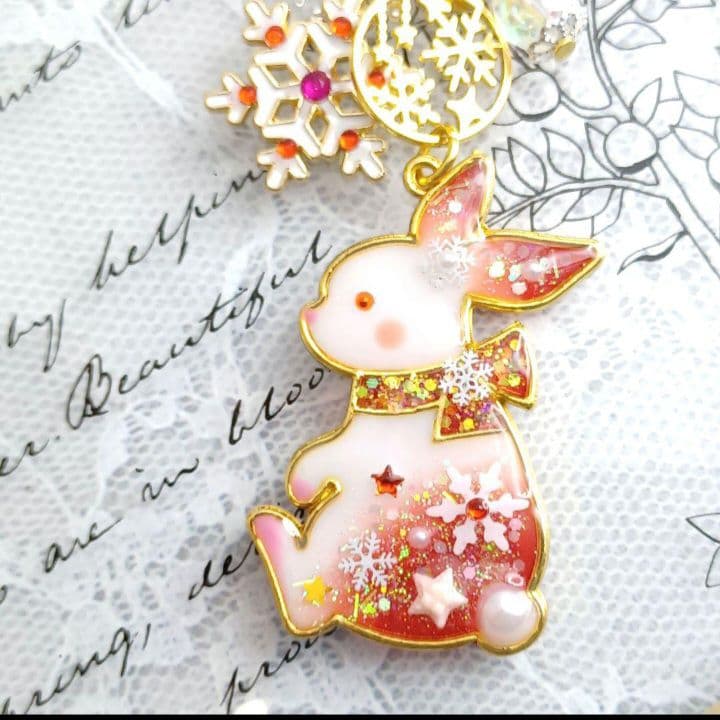 ♡桜と蝶♡シマエナガ　他レジンキーホルダー計13点