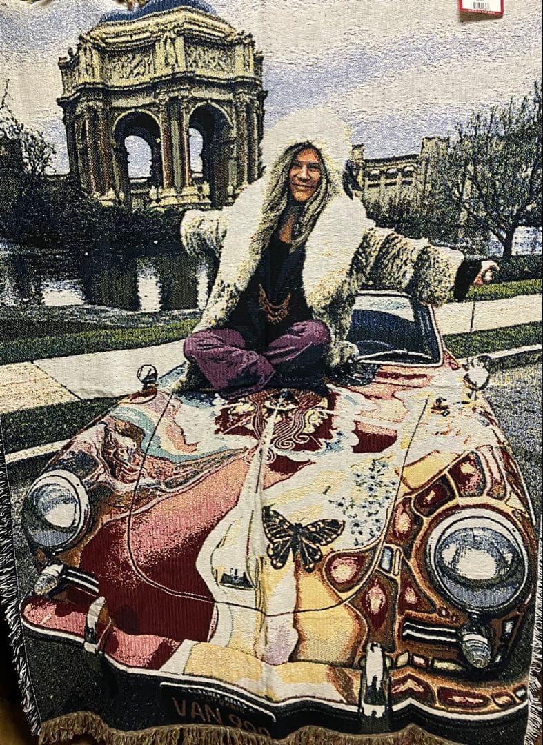 1993年　ジャニス・ジョプリン　アメリカ製　ゴブラン織　絶版