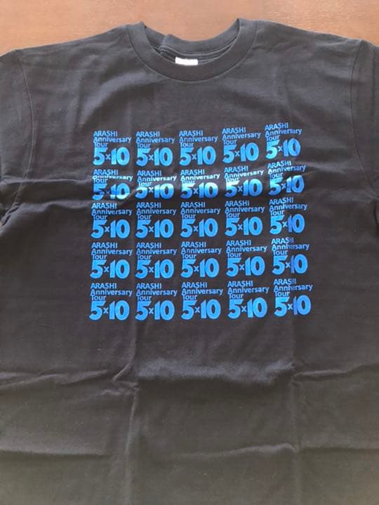 嵐　５×10 スタッフTシャツ