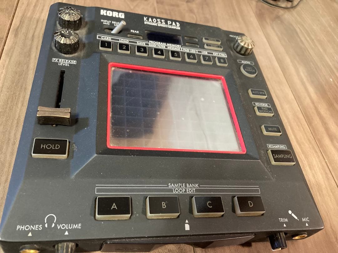 ジャンク KORG KAOSSPAD KP3 & KA201