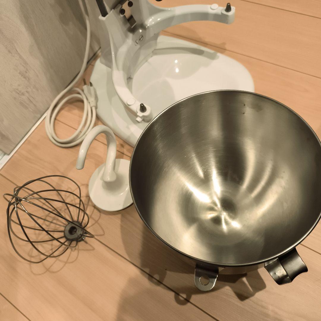 k*様 KitchenAid ミキサー K5SSWH KSM5