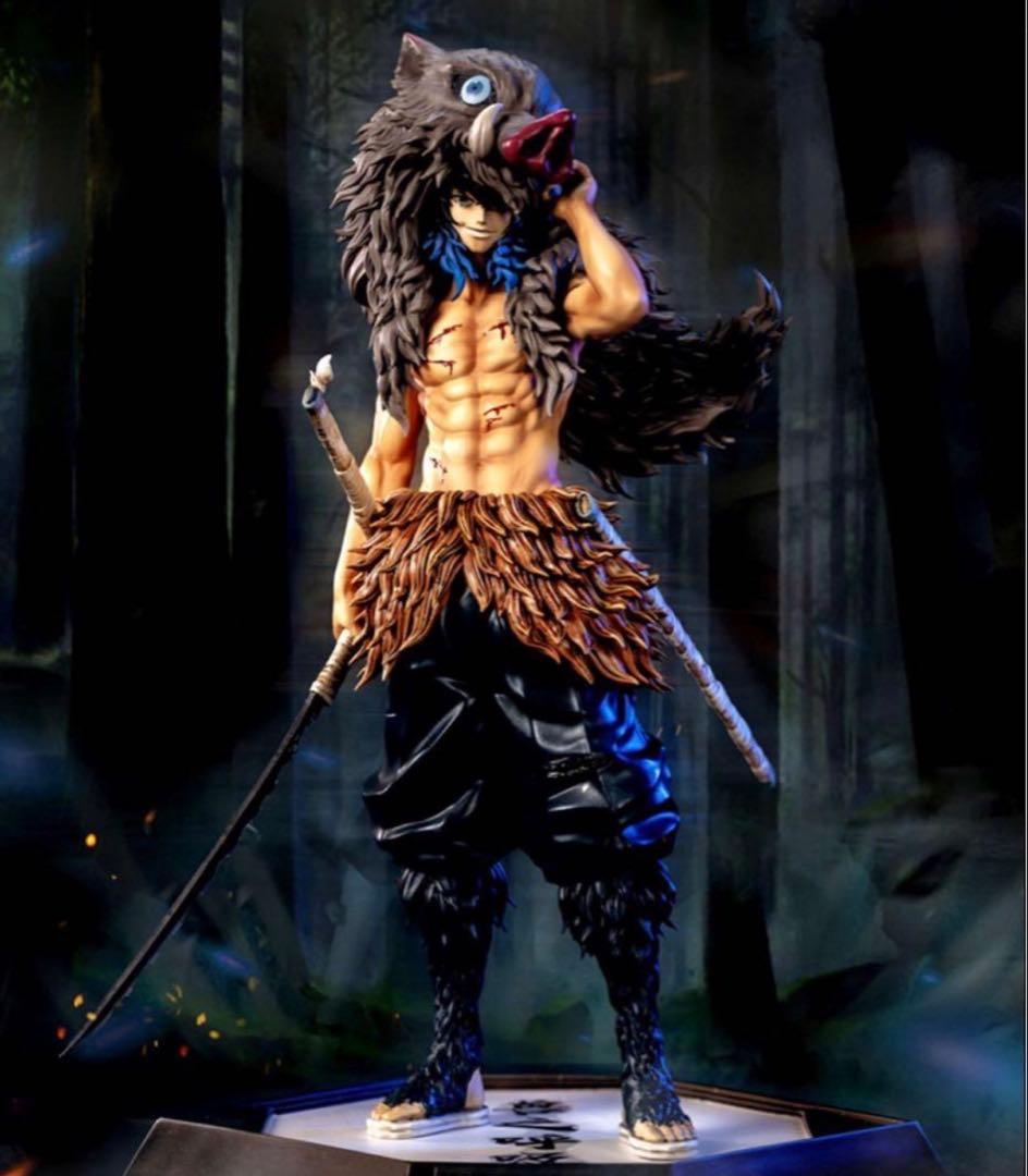 【鬼滅の刃】嘴平伊之助 ガレージキットフィギュア 完成品Damon slayer