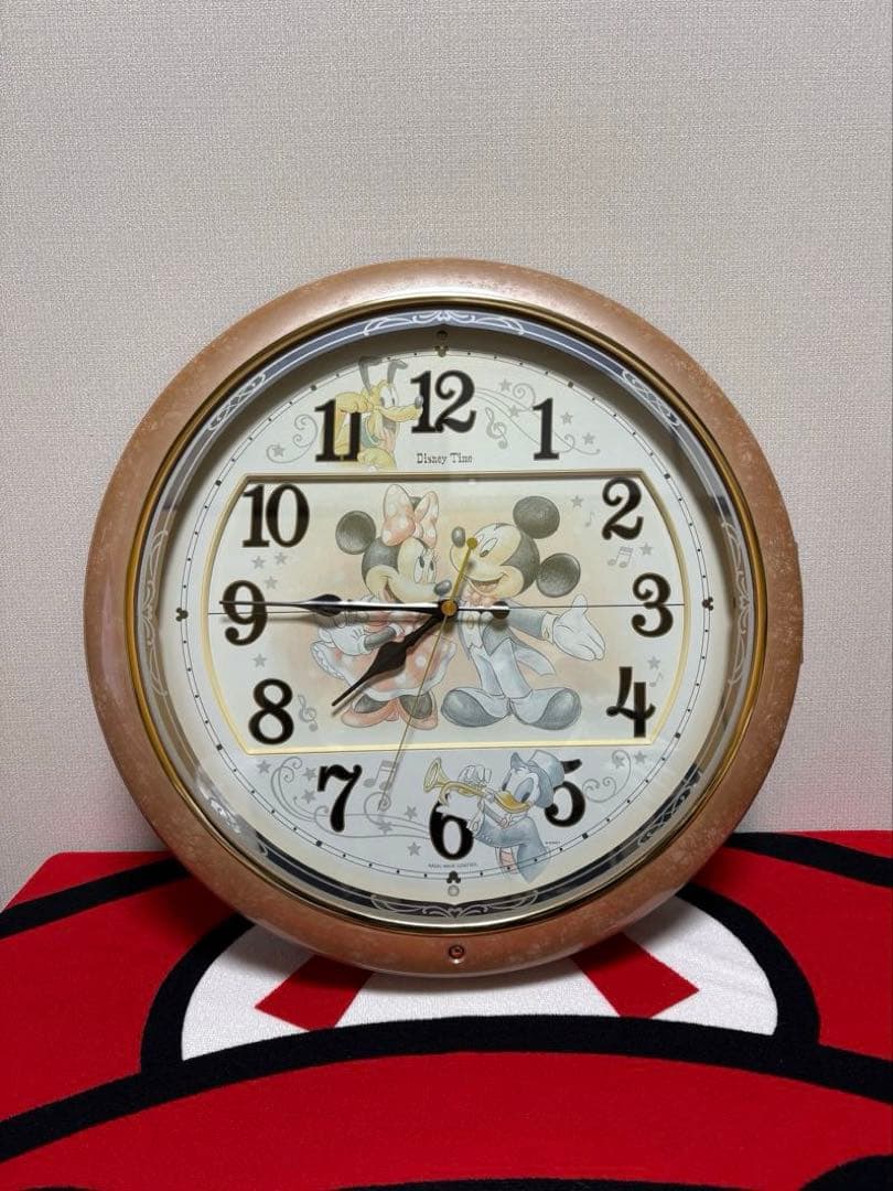 ミッキーマウス からくり音楽付き掛時計 ✨セイコー ディズニー FW561A