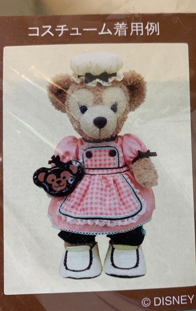 ダッフィー ＆シェリーメイ　バレンタインコスチューム