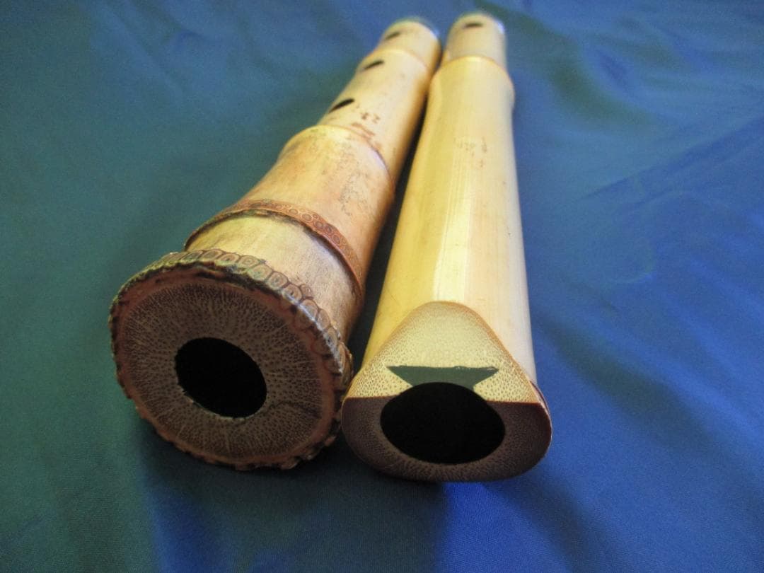 尺八　１尺９寸　7孔　竹治