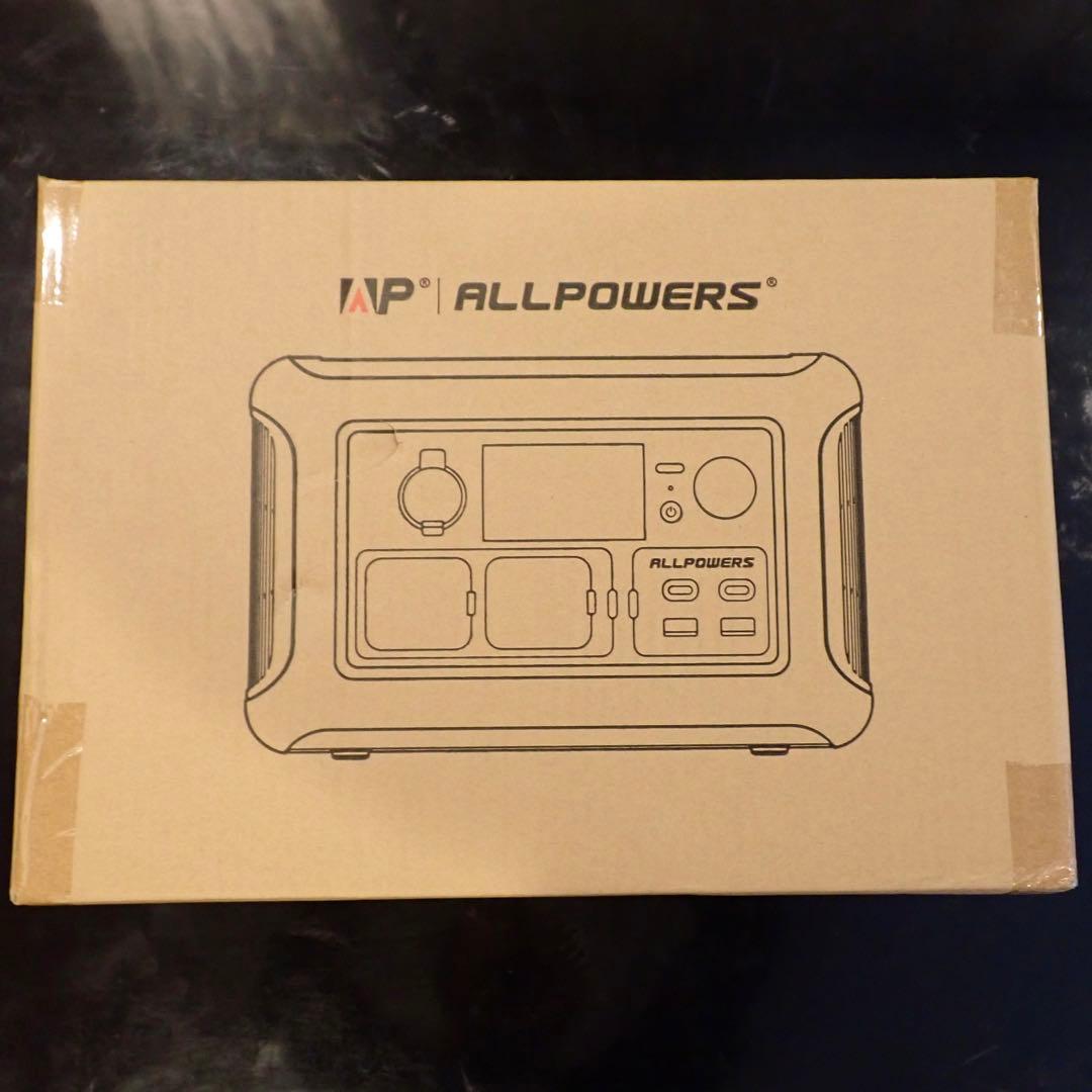 【新品・未使用】ALLPOWERS ポータブル電源 R600 パールホワイト