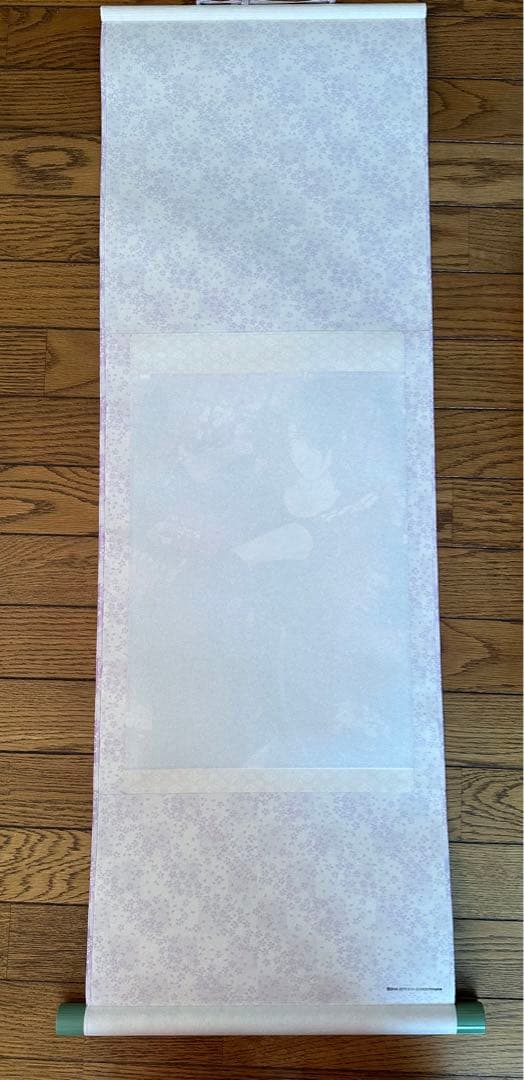 刀剣乱舞 掛軸 一周年記念祝画 掛け軸 へし切長谷部　大倶利伽羅　燭台切光忠