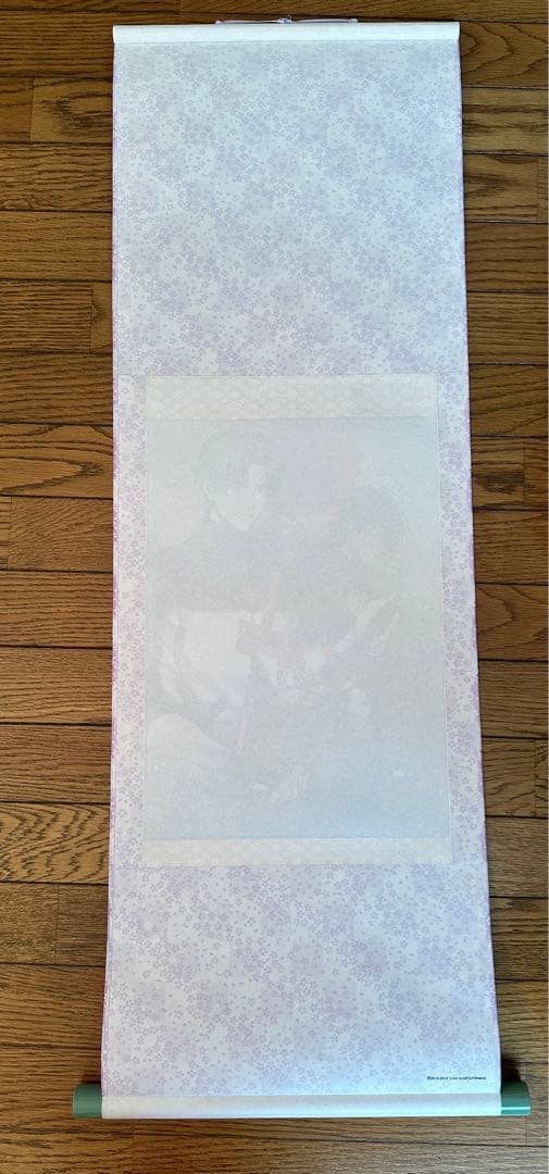 刀剣乱舞 掛軸 一周年記念祝画 掛け軸 へし切長谷部　大倶利伽羅　燭台切光忠