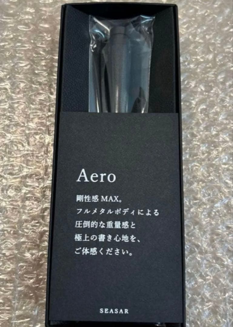 シーサーaero剛性感MAXシャーペン　ガンメタル