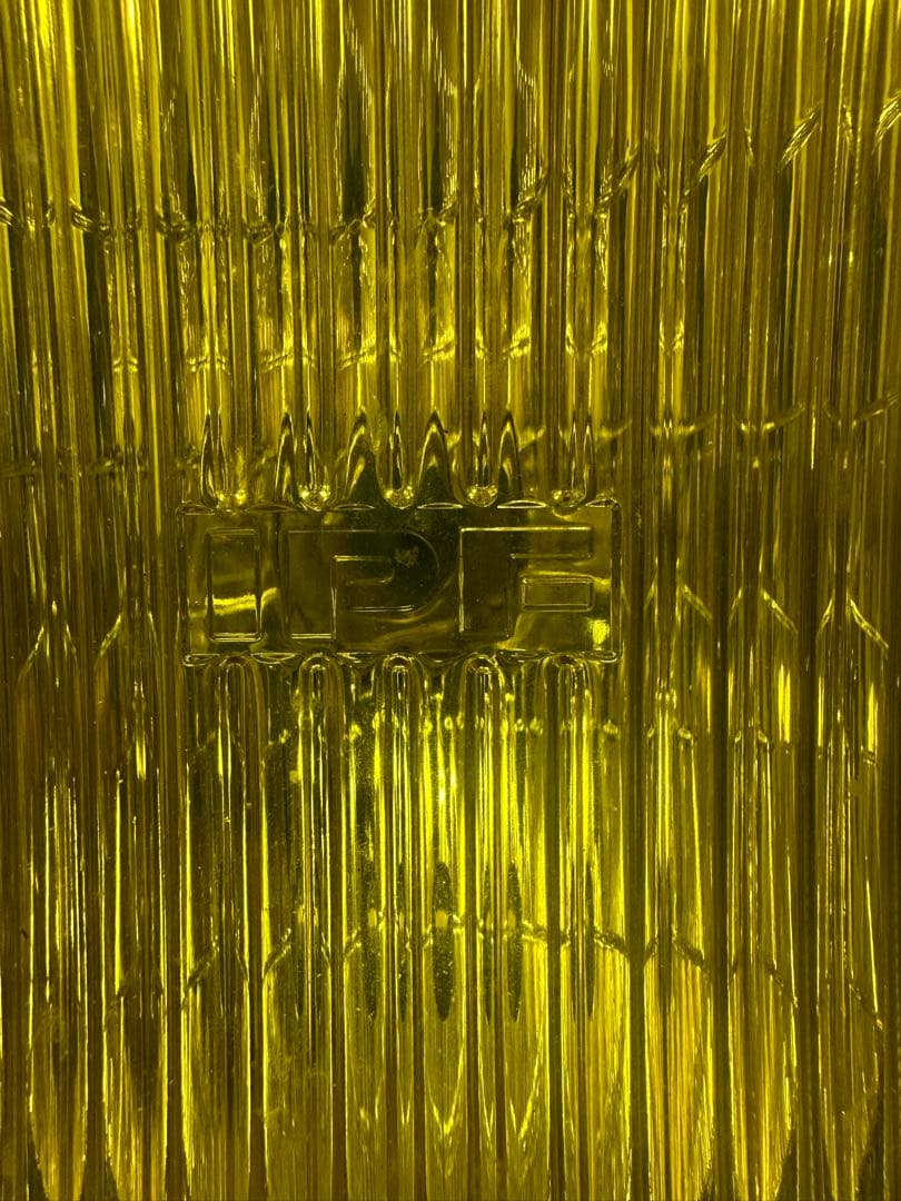 当時物IPF凹みレンズ付きヘッドライトASSY/イエローレンズ