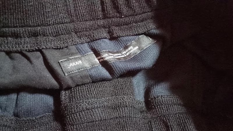 21-22F/W ユリウス JILIUS 757PAM20 ウールサルエルパンツ