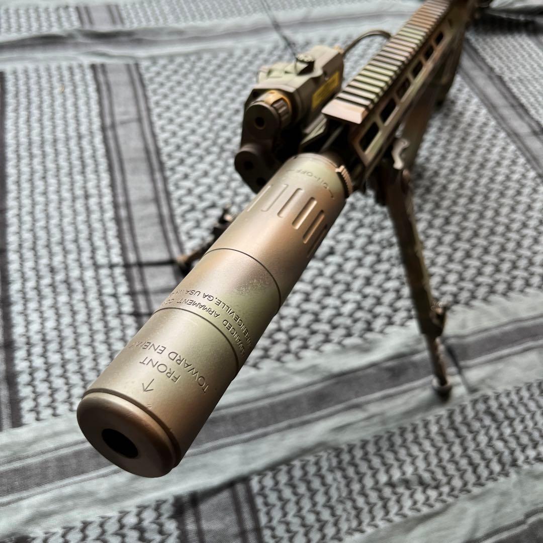 【荒井】AAC M4-2000タイプサイレンサー／51Tハイダーセット