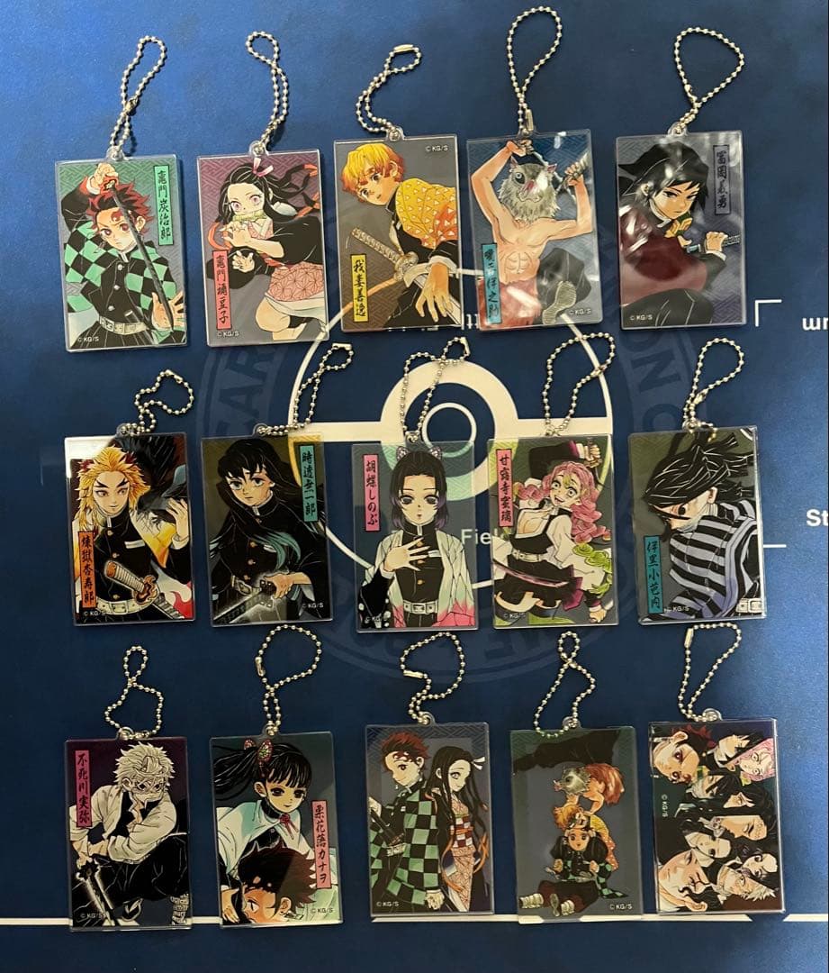 鬼滅の刃　アクリルキーホルダーコレクション　15種セット販売　ジャンプショップ