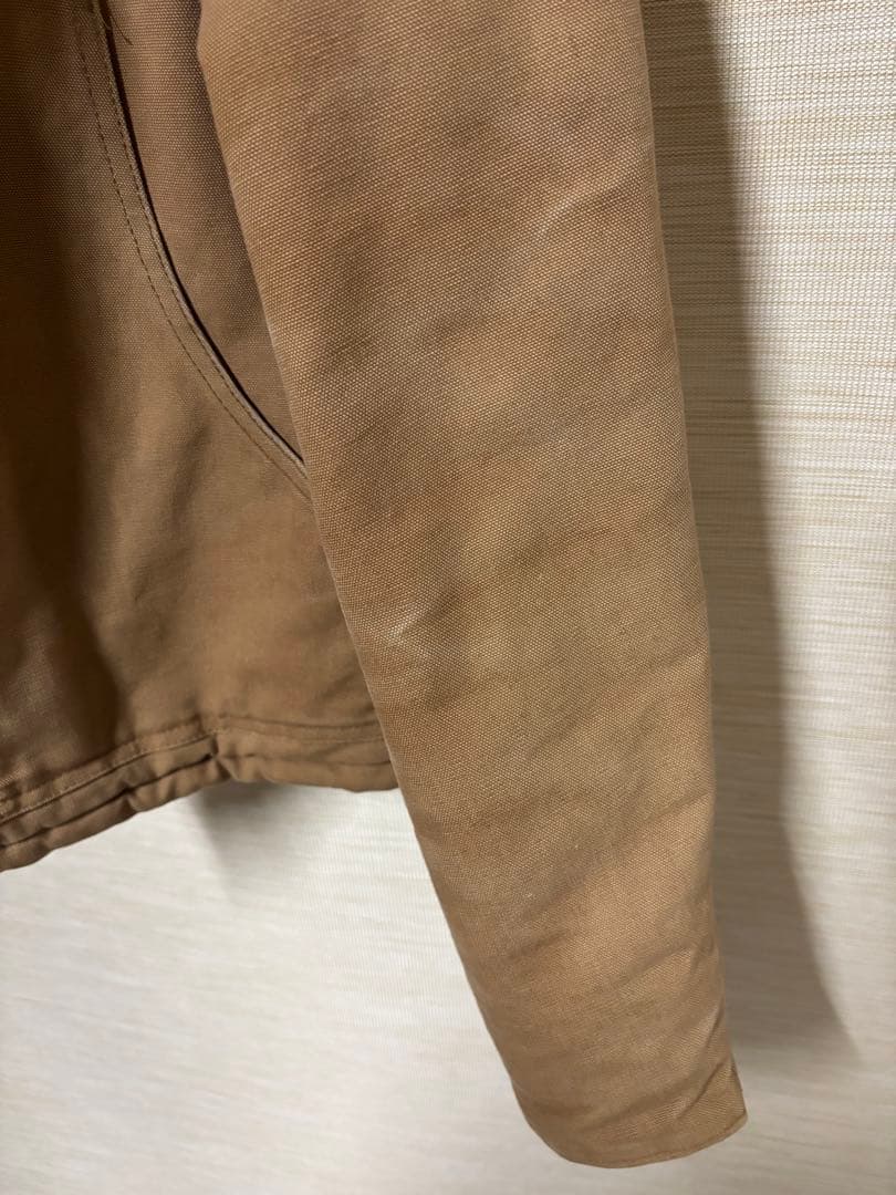 USA製　希少サイズ　Carhartt トラディショナルジャケット　ベージュ　L
