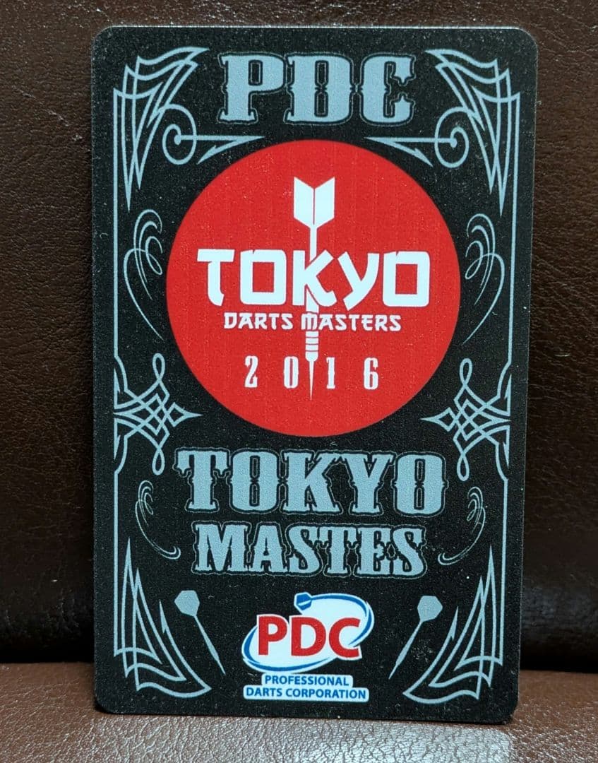 激レア ダーツライブカード PDC TOKYO 会場限定 ダーツ 2016
