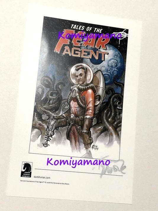 トニー・ムーア リック・リメンダー 直筆サイン Fear Agent 非売品