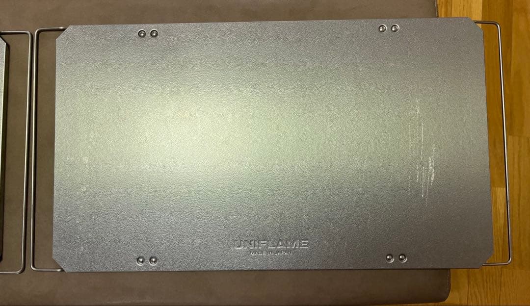 UNIFLAME フィールドラック・ステンレス天板Ⅱ(廃盤)セット