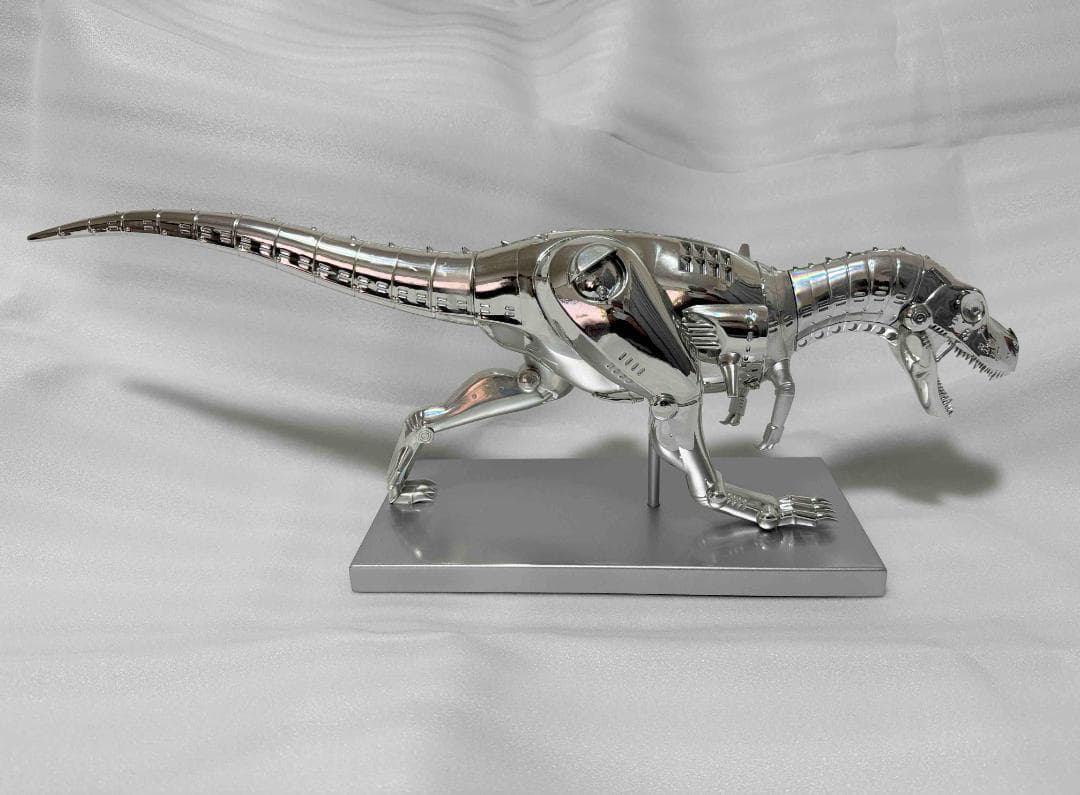 空山基 Sorayama Hajime T-Rex サイボーグ恐竜 (シルバー)