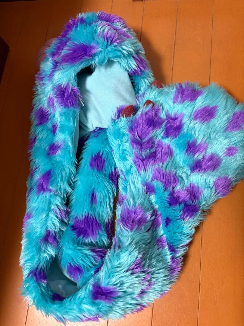 サリーマフラーキャップ　モンスターズインク　ディズニー