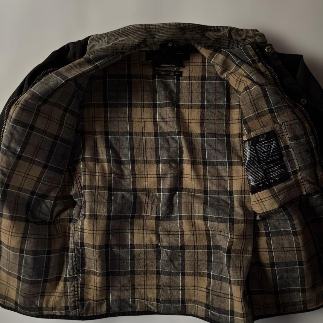 Barbour international c34 3ワラント英国製バブアー