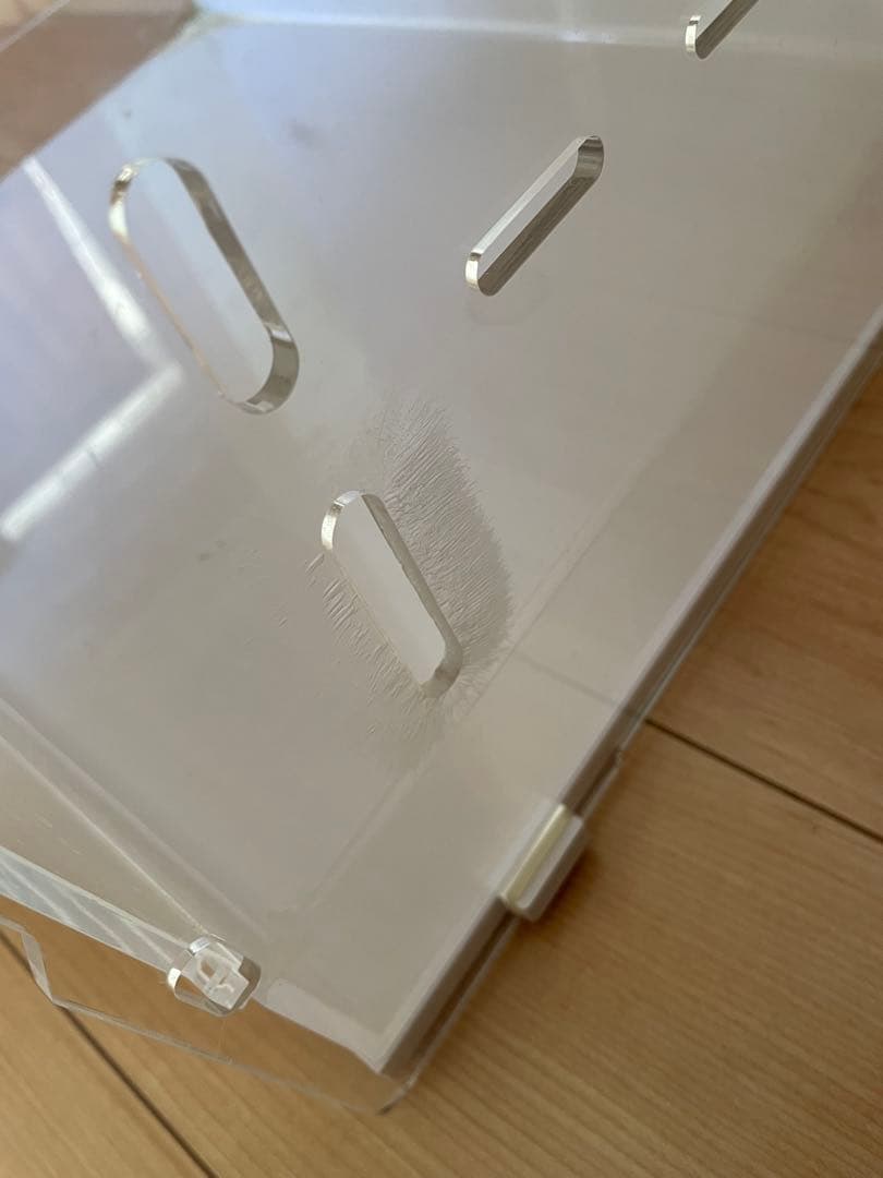 【中古】送料込/ジェックスGEXアクリルルーム510Low小動物のペットケージ