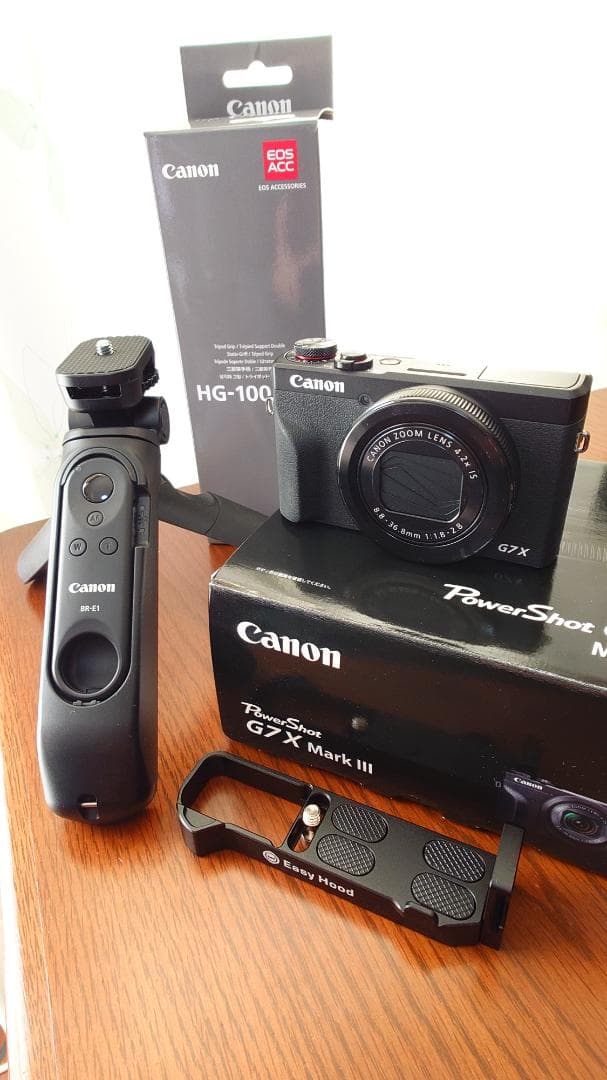デジタルカメラ Canon PowerShot G7 X Mark III, HG-100TBR