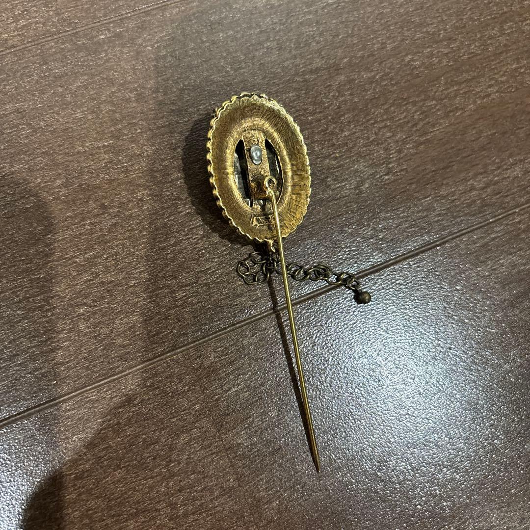 ビンテージ　悪魔　デビル　ハット　ラペル　ピン　バッジ