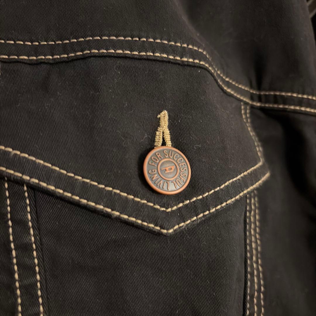 ゆき　DIESEL ブラック ジャケット