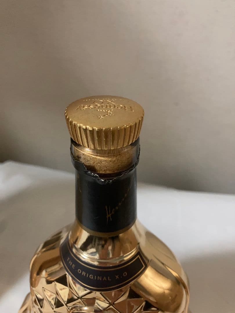 Mr.Neo 空瓶Hennessy XO　ゴールド、シルバーセット