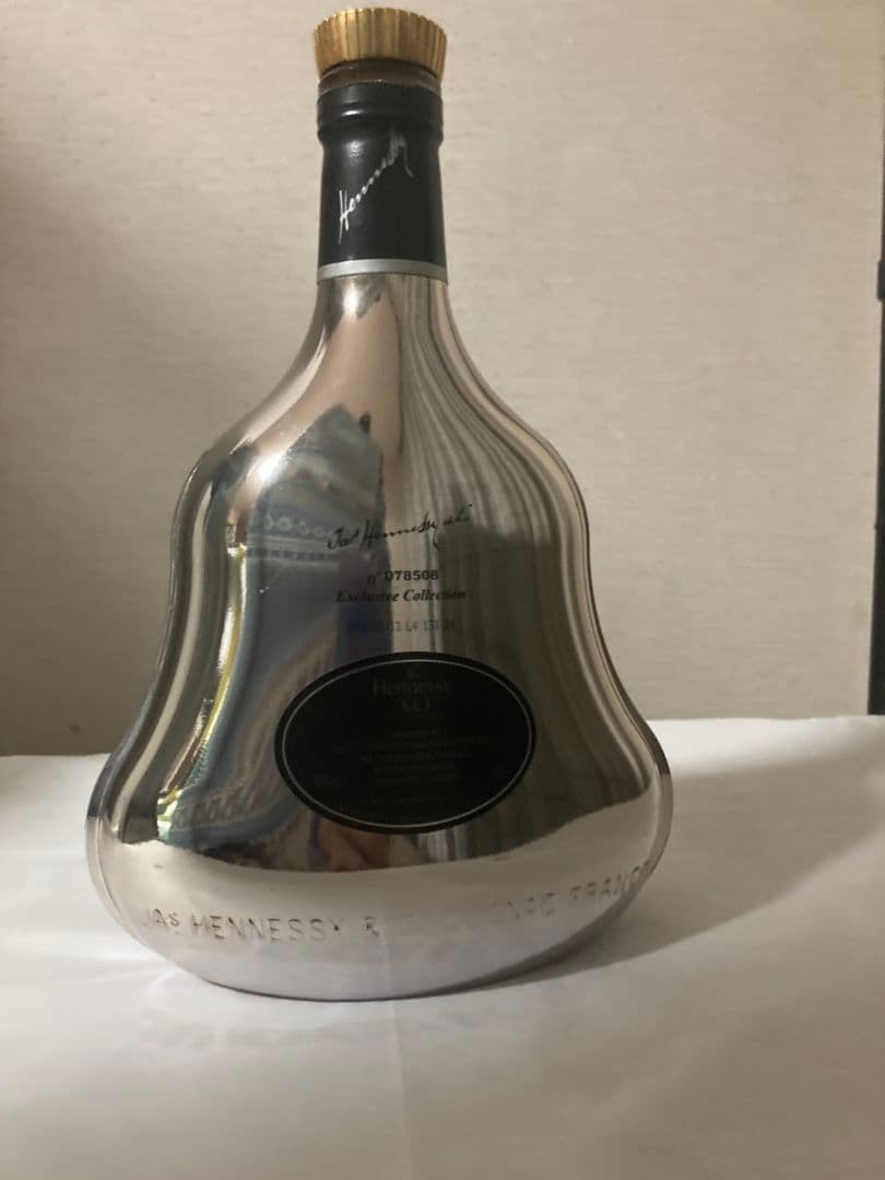 Mr.Neo 空瓶Hennessy XO　ゴールド、シルバーセット