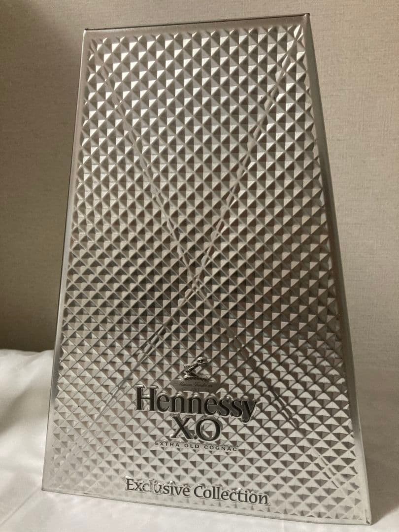Mr.Neo 空瓶Hennessy XO　ゴールド、シルバーセット