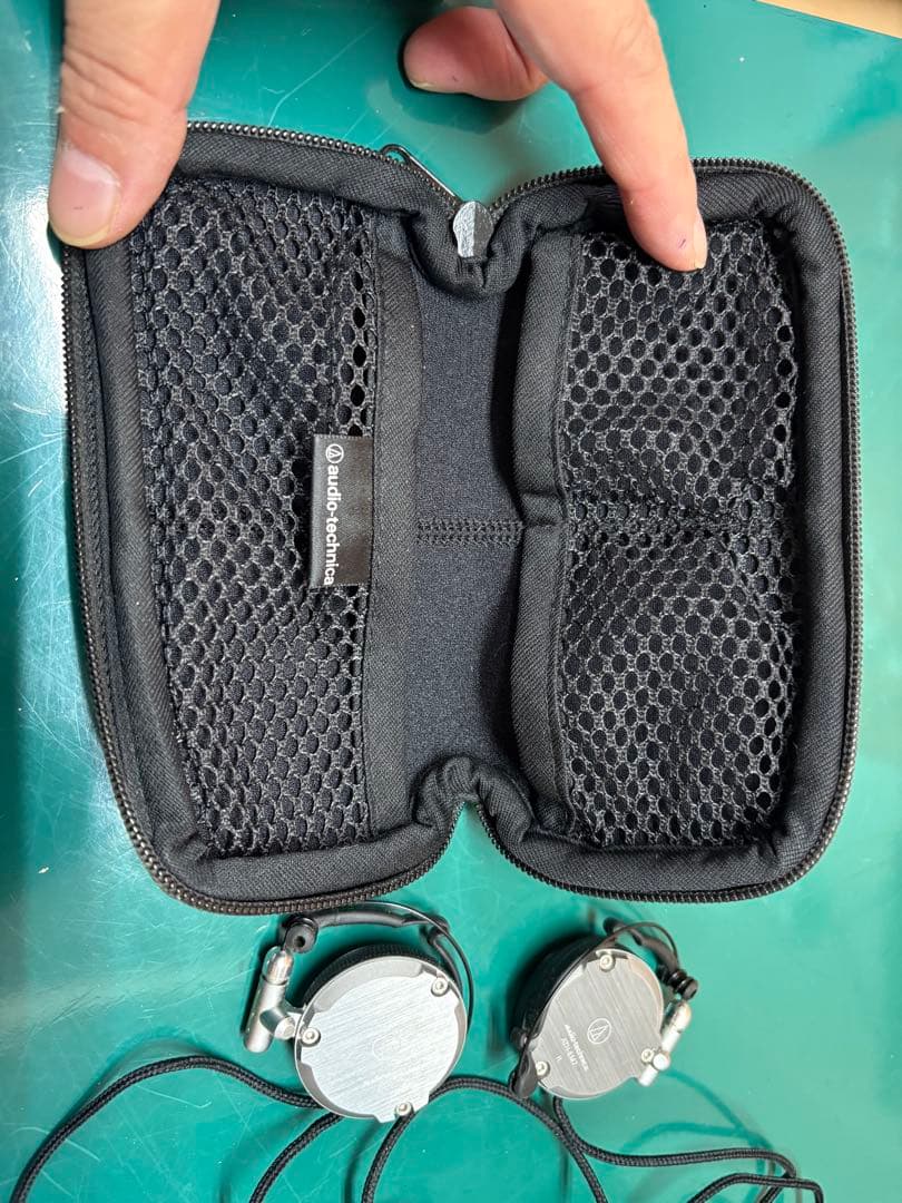 audio-technica ATH-EM7 イヤフォン ケース付き