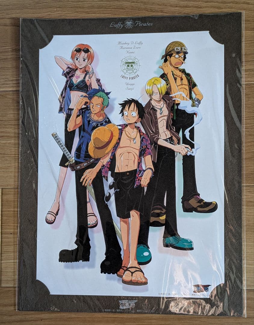 ルフィ・海賊団 ポートフォリオ A4サイズ