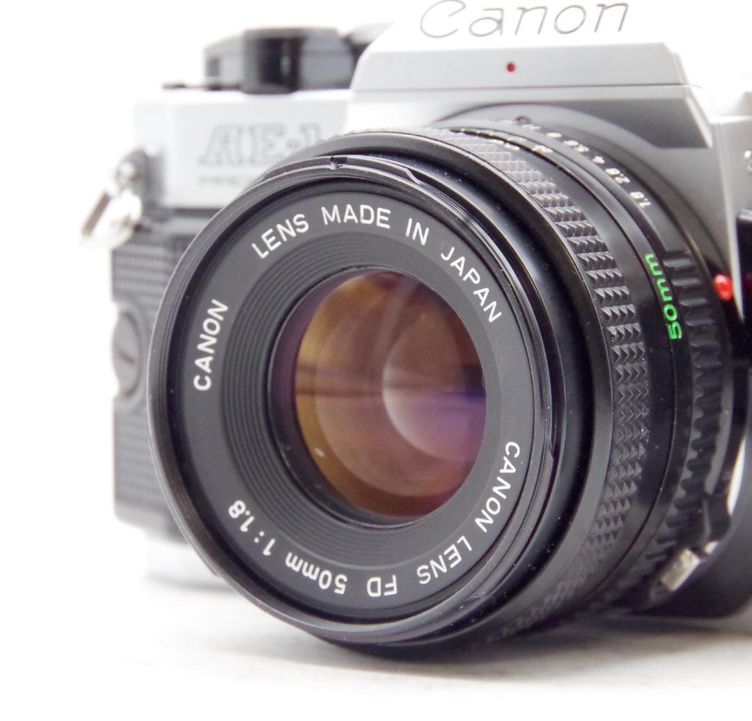 キャノンAE-1program / FD 50mm F1.8レンズセット