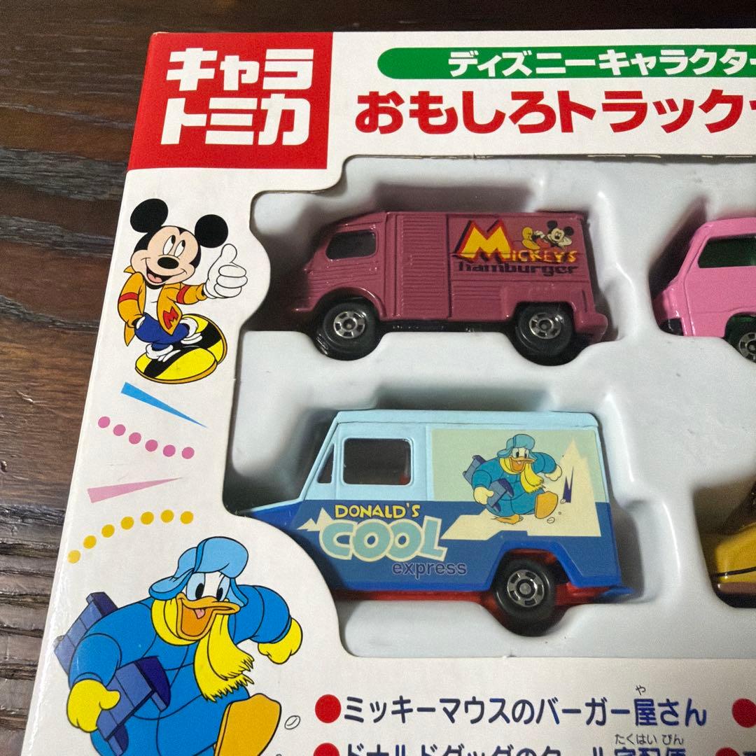 ディズニーキャラクター キャラトミカ おもしろトラックセット