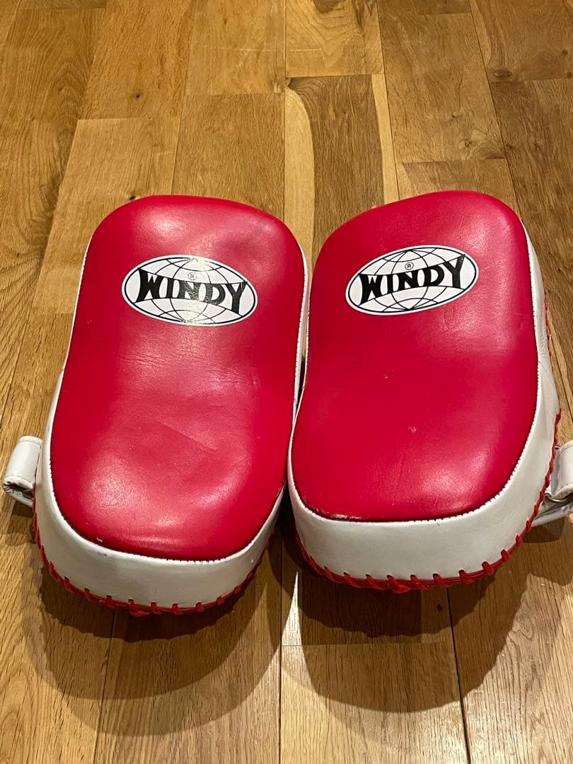 WINDY キックミット KP 8 赤