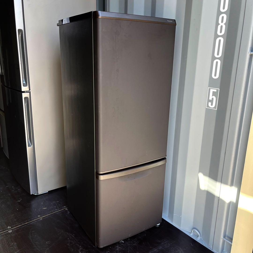 取付無料！高性能パナソニックマットショコラブラウンおしゃれインテリア大きめ冷蔵庫