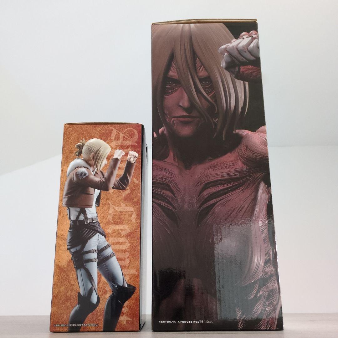 〜壁の外の世界〜　一番くじ　進撃の巨人　A賞　B賞　女型の巨人　アニ