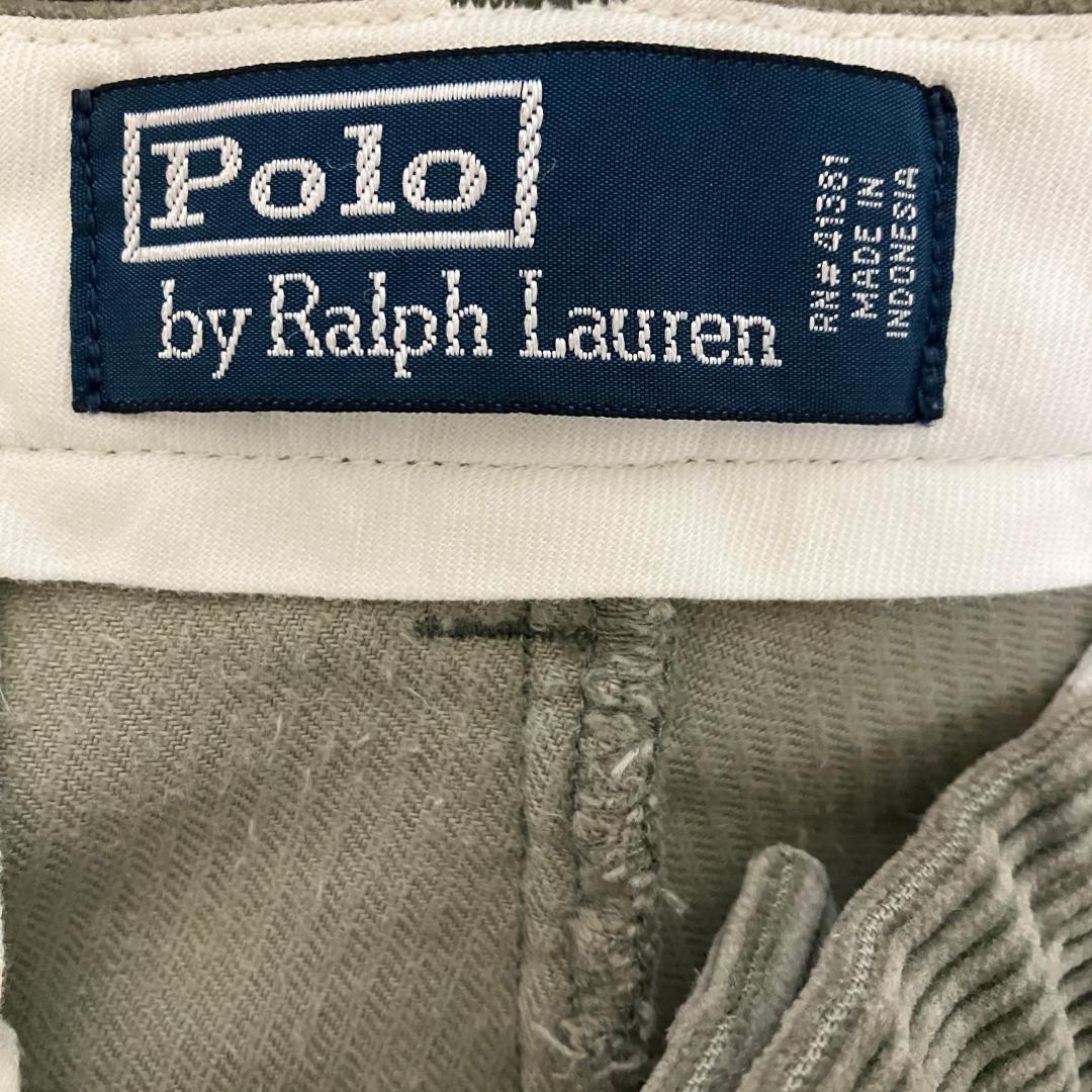 【神サイズ】Polo by Ralph Lauren コーデュロイ パンツ 緑
