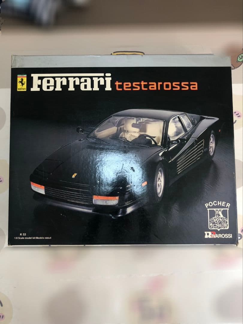 ポケール　Ferrari Testarossa 1/8スケールモデル