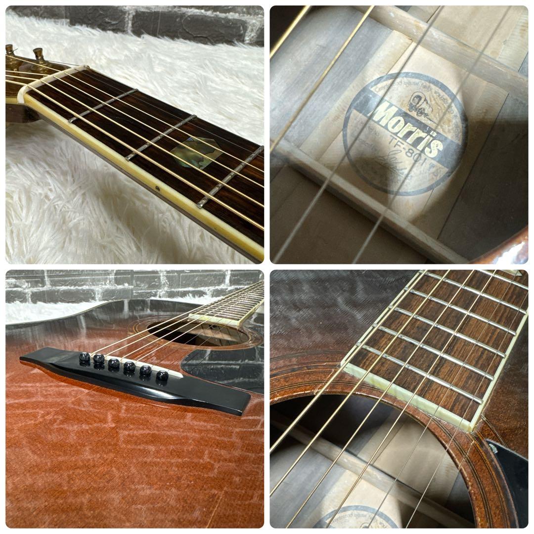 MORRIS TF-801 ハカランダ アコースティックギター