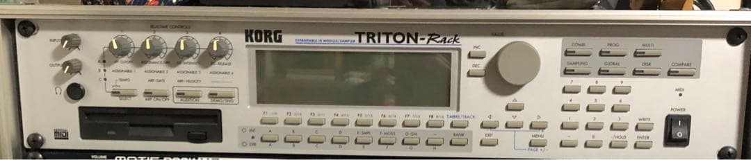 KORG TRITON RACK マニュアル付き