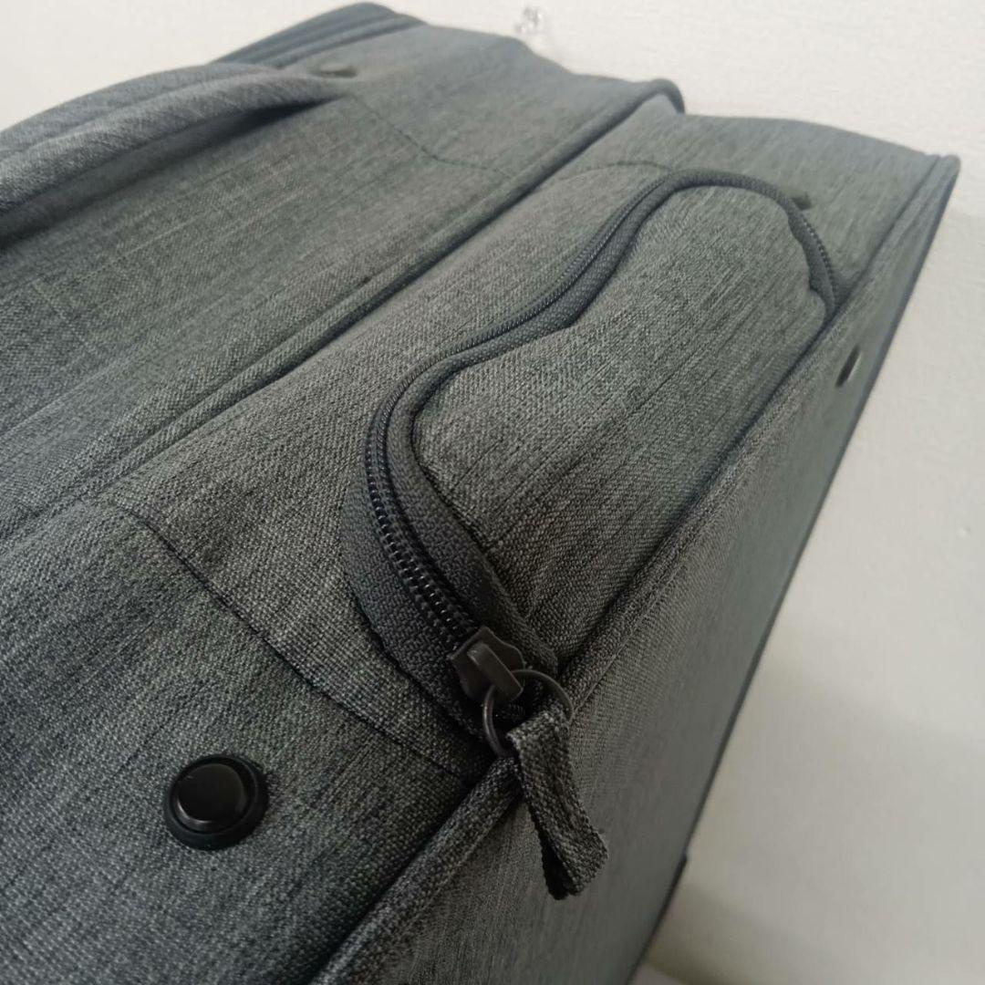 無印良品 MUJI 半分の厚みで収納できるソフトキャリー 1205-014