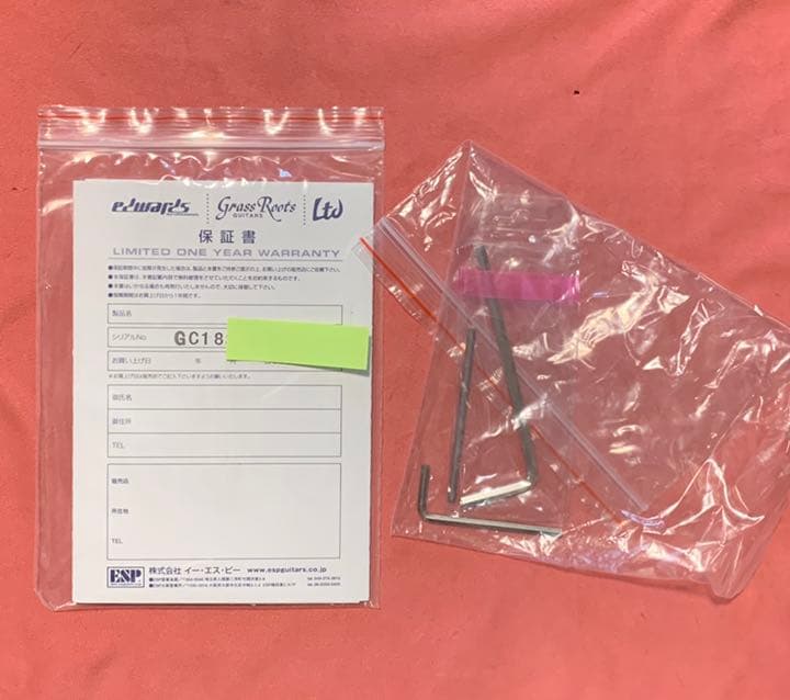 バンドリ ESP BanG Dream SNAPPER Tae Blue HH3